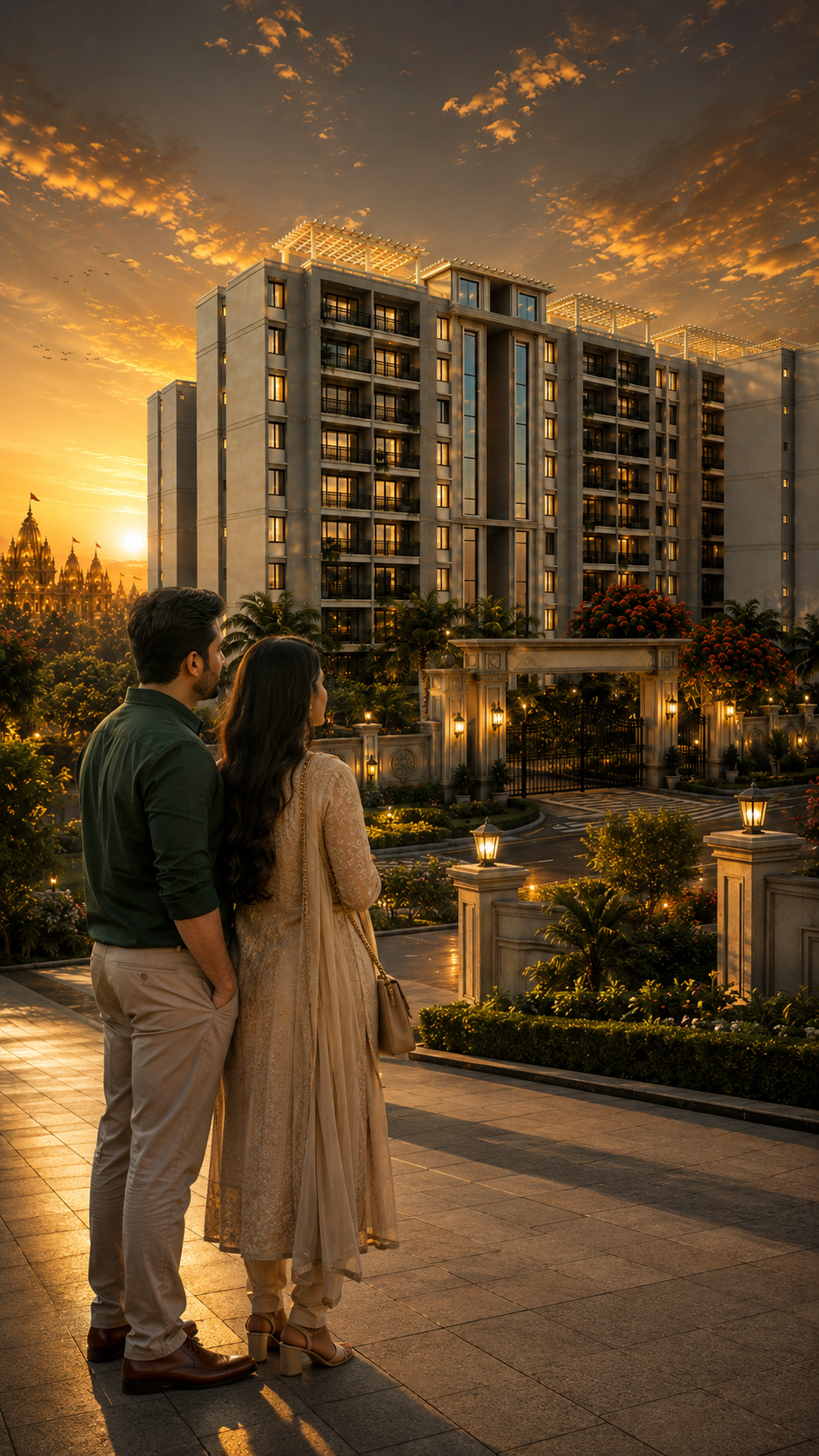 Krishna Galaxy Dedicated Parking Area Vrindavan